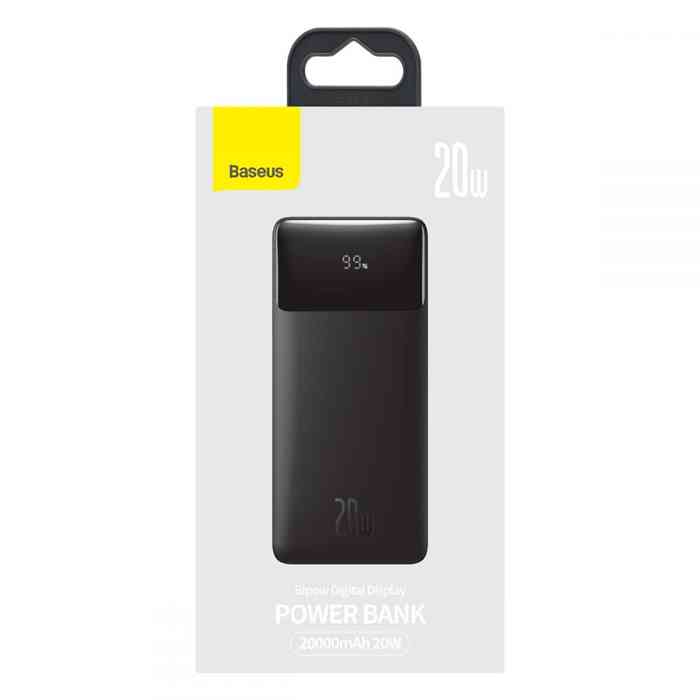 Baseus Bipow Digital Display 20000mAh 20W Power Bank